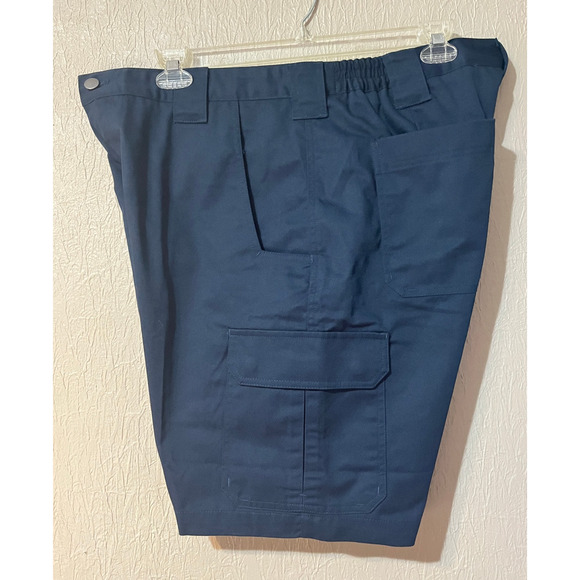 Wear Guard Men Cargo Shorts Blue Work Wear Utility Oeko-Tek Cotton Size 40 New - Picture 3 of 13